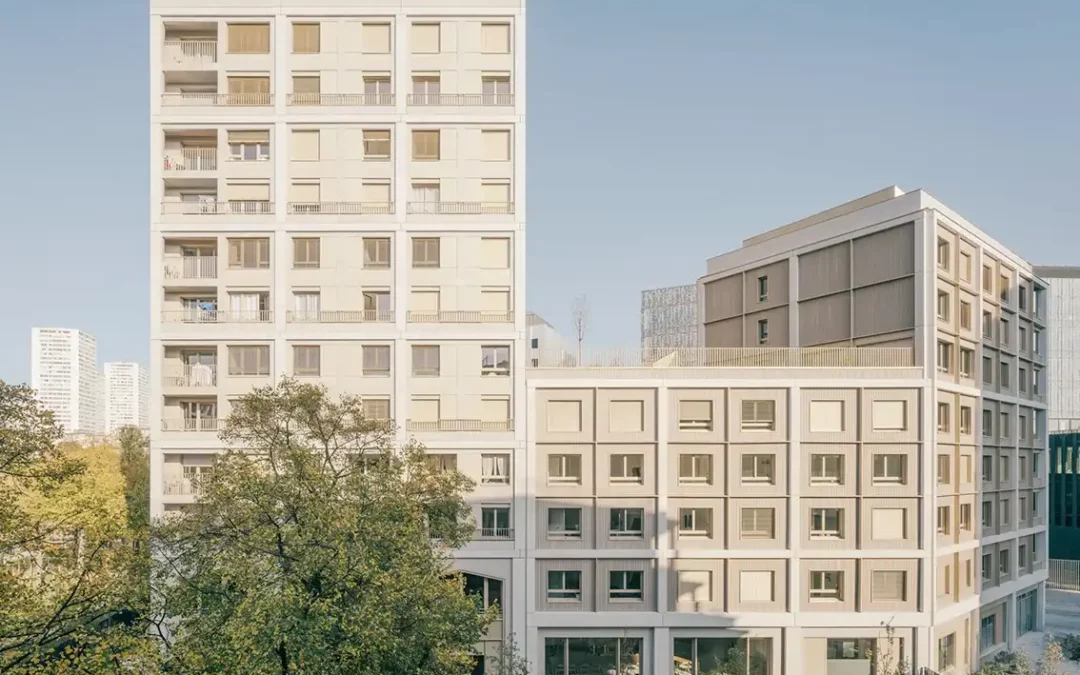 LOGEMENTS ET MEDIATHEQUE ZAC PAUL BOURGET