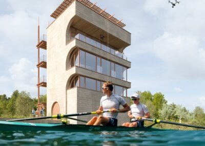 TOUR D&rsquo;ARRIVEE DU STADE NAUTIQUE INTERNATIONAL